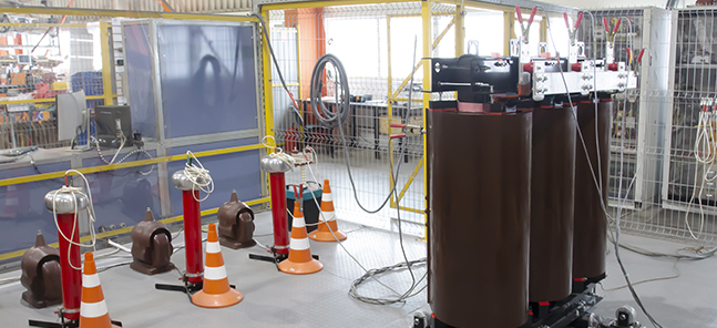 Испытание на нагрев сухих трансформаторов AKELCAST